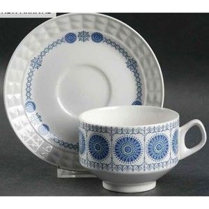 Granada By Pontes GranadaFlat Cup & Saucer Set